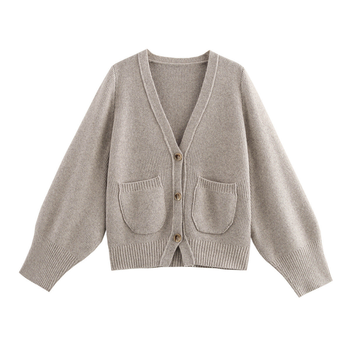 Cardigan taupe