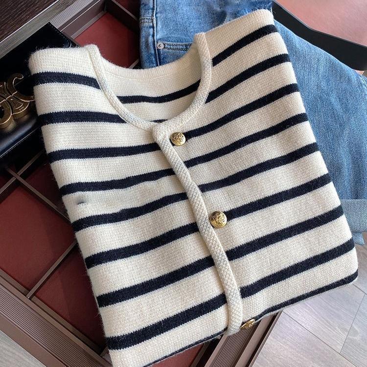 Cardigan à rayure